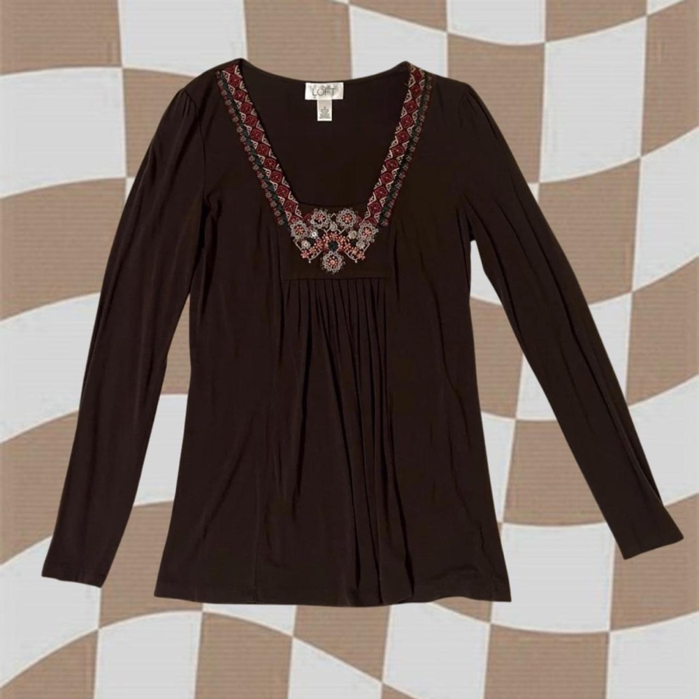 Long Sleeve Milkmaid Babydoll Blouse